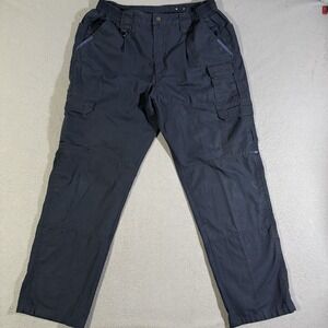Mens 38X32  PROPPER Navy Blue Ripstop Tactical Uniform Military BDU Cargo Pants